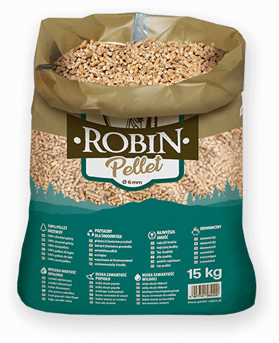 worek pelletu opałowego Robin do kupienia w Kłodzku lub sklepie internetowym